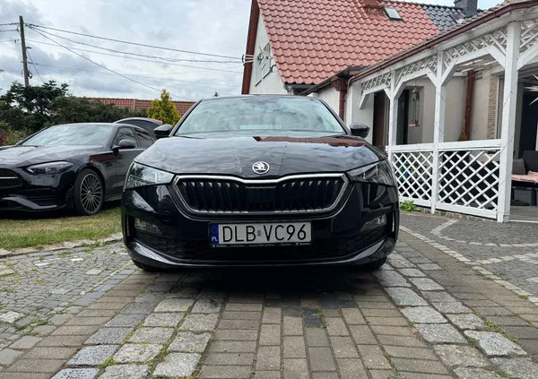 skoda Skoda Scala cena 83500 przebieg: 16800, rok produkcji 2022 z Góra